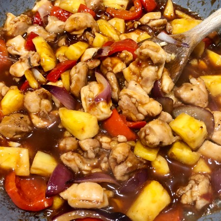 Sticky Pineapple Chicken