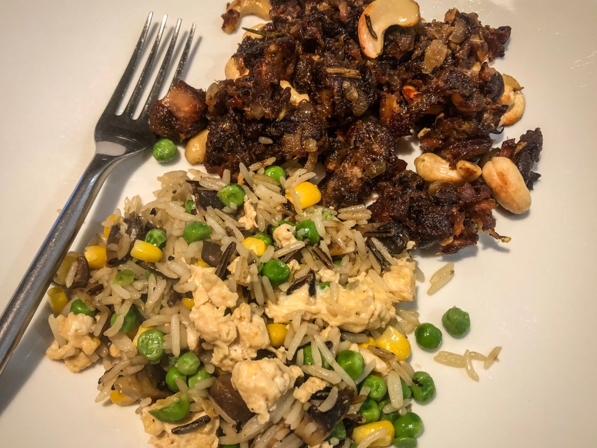 Yin and Yang crispy pork