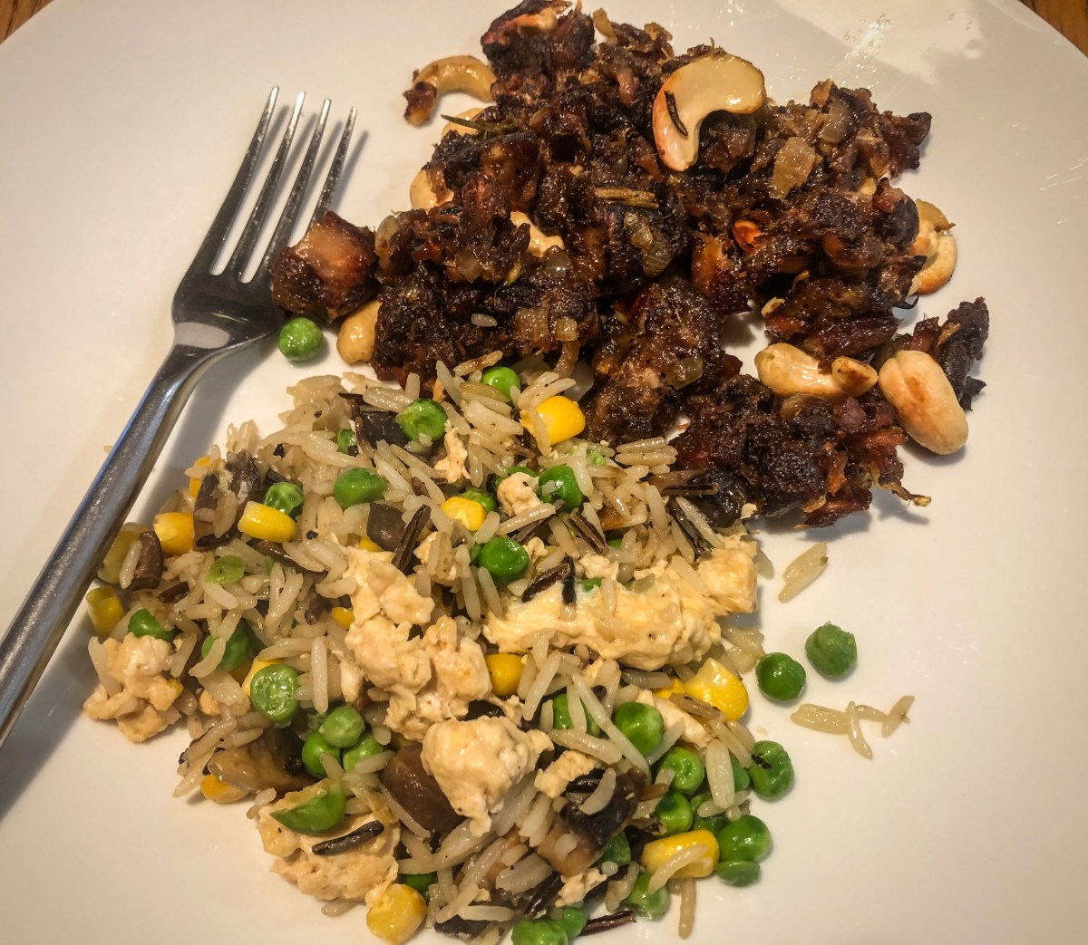 Yin and Yang crispy pork